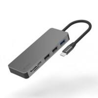 XLAYER USB-Hub 219045 6-in-1 Grau