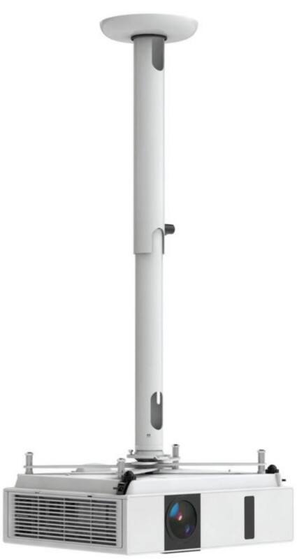 KINDERMANN Deckenhalterung für Projektoren Comfort² 60 Weiß RAL 9003