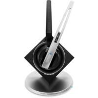 EPOS DECT-Headset Office Kabellos Mono Kopfbügel, Ohrbügel, Nackenbügel Geräuschunterdrücker: Ja  Schwarz