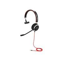 Jabra Evolve 40 UC Mono Verkabelt Mono Headset Über das Ohr Passive Noise Cancelling 3.5 mm Klinke Schwarz
