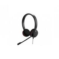 JABRA Headset Evolve 20 Verkabelt Stereo Über das Ohr, Kopfbügel Geräuschunterdrücker: Ja USB Schwarz 4999-829-289