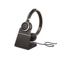 JABRA Headset Evolve 65 Kabellos Stereo Über das Ohr Geräuschunterdrücker: Ja Bluetooth Schwarz