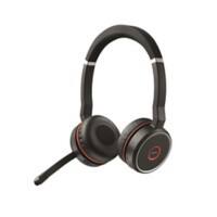 JABRA Headset Evolve 75 Kabellos Stereo Über das Ohr Geräuschunterdrücker: Ja Bluetooth Schwarz