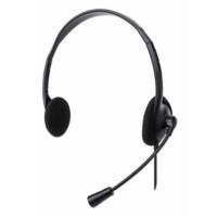 MANHATTAN Headset  Verkabelt Stereo Über das Ohr Geräuschunterdrücker: Nein USB Schwarz