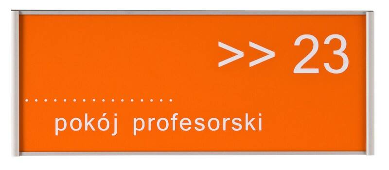 Ultradex Türschild Aluminium 18 x 7,2 cm 310577