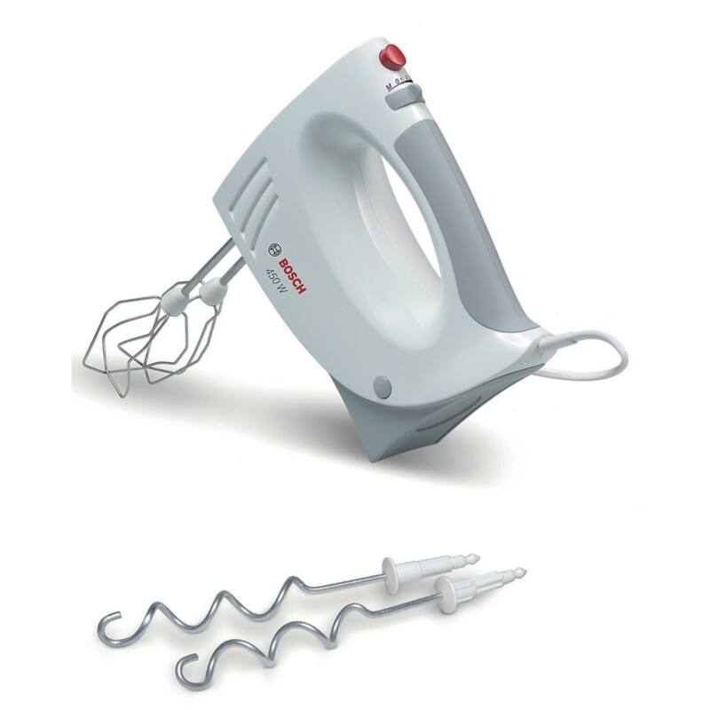 Bosch Handmixer MFQ3530 450 W Kunststoff, Edelstahl Grau, Weiß