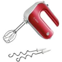 Bosch Handmixer MFQ40303 500 W Edelstahl, Kunststoff Rot, Weiß