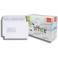 Elco Büro Briefumschläge Mit Fenster C5 229 (B) x 162 (H) mm Abziehstreifen Weiß 100 g/m² 100 Stück