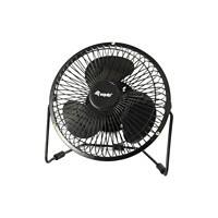 equip LIFE Nicht Höhenverstellbar Tischventilator USB 1 Geschwindigkeit 15 cm Schwarz 245420 15,2 cm