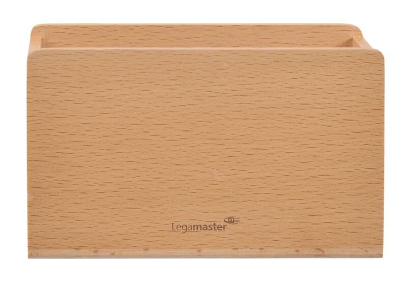 Legamaster 7-122625 Magnetischer Whiteboard-Zubehörhalter aus Holz Buche