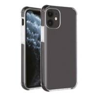 VIVANCO Cover Rock Solid Apple iPhone 12, iPhone 12 Pro Schwarz, Transparent