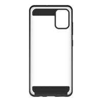HAMA Cover Air Robust Samsung Galaxy A71 Schwarz, Transparent