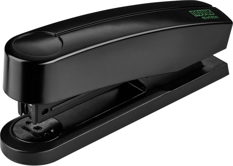 Novus re+new 2 Löcher Heftgerät Kunststoff, Metall 25 Blatt B 2 Schwarz