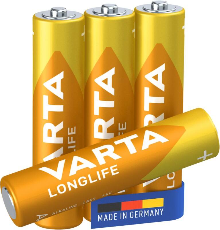 VARTA BATTERIE LONGLIFE AAA BLISTER 4
