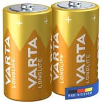 VARTA Batterie Longlife C Blister 2