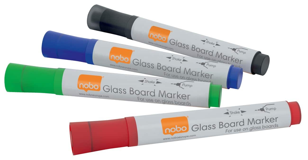 Nobo Whiteboard-Marker Farbig sortiert