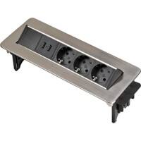 BRENNENSTUHL Schreibtischsteckdose 1396200113 340 mm 4-Fach