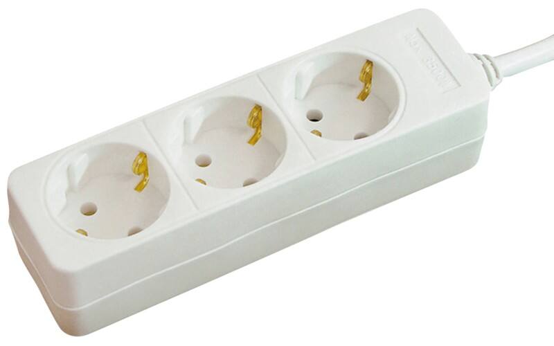 BRENNENSTUHL Steckdosenleiste 230 V 1150620015 3-Fach 1,4 m