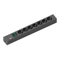 BACHMANN Steckdosenleiste 420.0014 420 mm 6-Fach