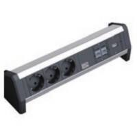 BACHMANN Schreibtischsteckdose 339.1006 3-Fach