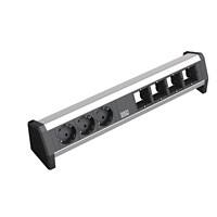 BACHMANN Schreibtischsteckdose 902.003 345 mm 8-Fach