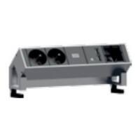 BACHMANN Schreibtischsteckdose 902.428 4-Fach