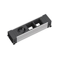BACHMANN Schreibtischsteckdose 916.001 4-Fach