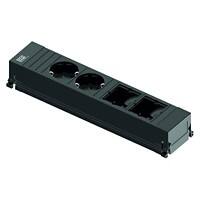 BACHMANN Schreibtischsteckdose 916.0601 5-Fach
