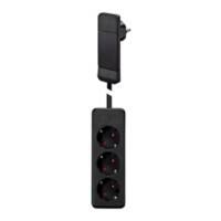 BACHMANN Flachstecker und Steckdose 933.014 3-Fach