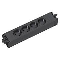 BACHMANN Schreibtischstreifen 336.604 239 mm 3-Fach