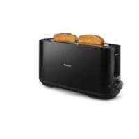 PHILIPS Toaster Schwarz Kunststoff 1030 W HD2590/90