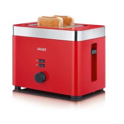 GRAEF Toaster Rot Kunststoff 888 W TO63
