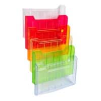 Exacompta A4 quer Wandregal Wandmontiert Mehrfärbig 64299D 32,7 x 11,3 x 52,3 cm 64299D