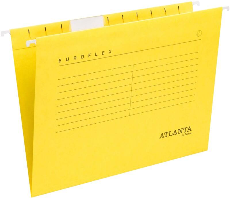 Djois Euroflex Hängemappe A4 Gelb Pappe 25 Stück