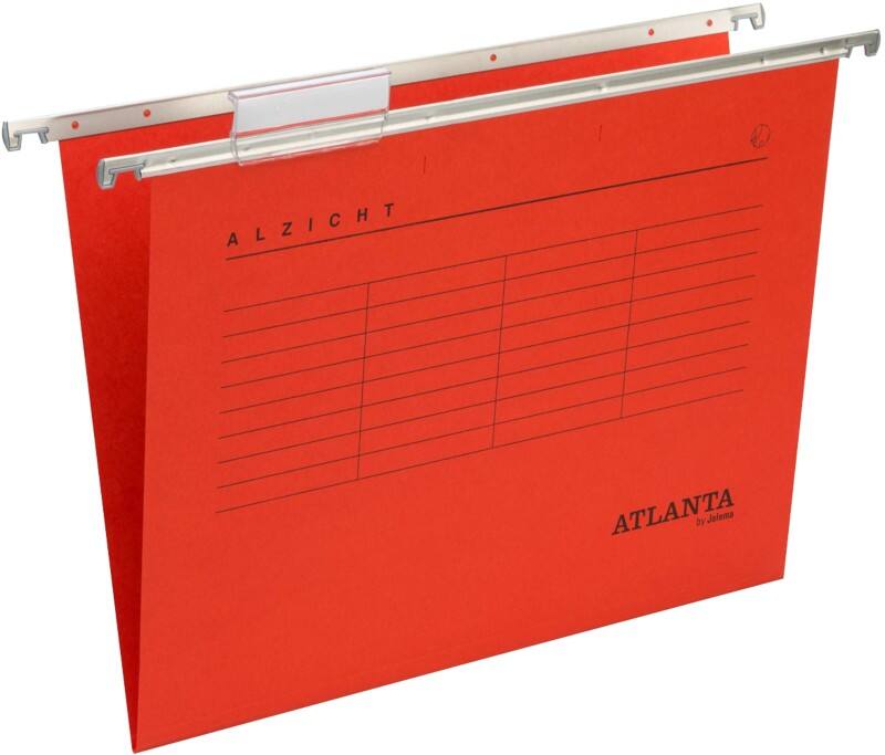 Djois Alzicht Hängemappe A4 Rot Pappe 25 Stück