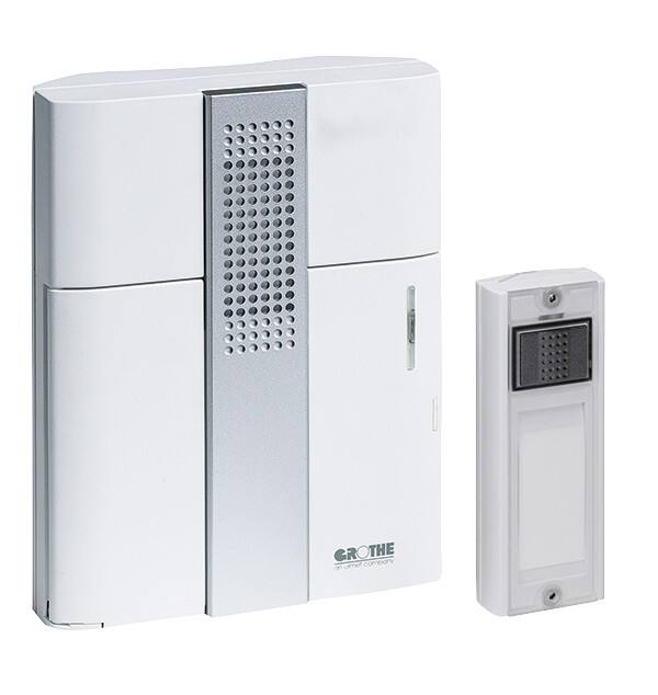 GROTHE Funk-Gong-Set Weiß