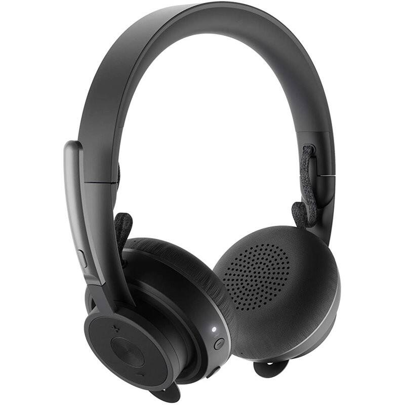 Logitech Kabellos Headset Bluetooth Mit Bluetooth Active Noise Cancelling Mit Mikrofon Stereo Schwarz