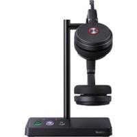 YEALINK WH62 DUAL TEAMS Kabellos Stereo Headset Geräuschunterdrücker Mikrofon Schwarz