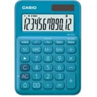 Casio Tischrechner MS-20UC-BU 12-stelliges Display Blau