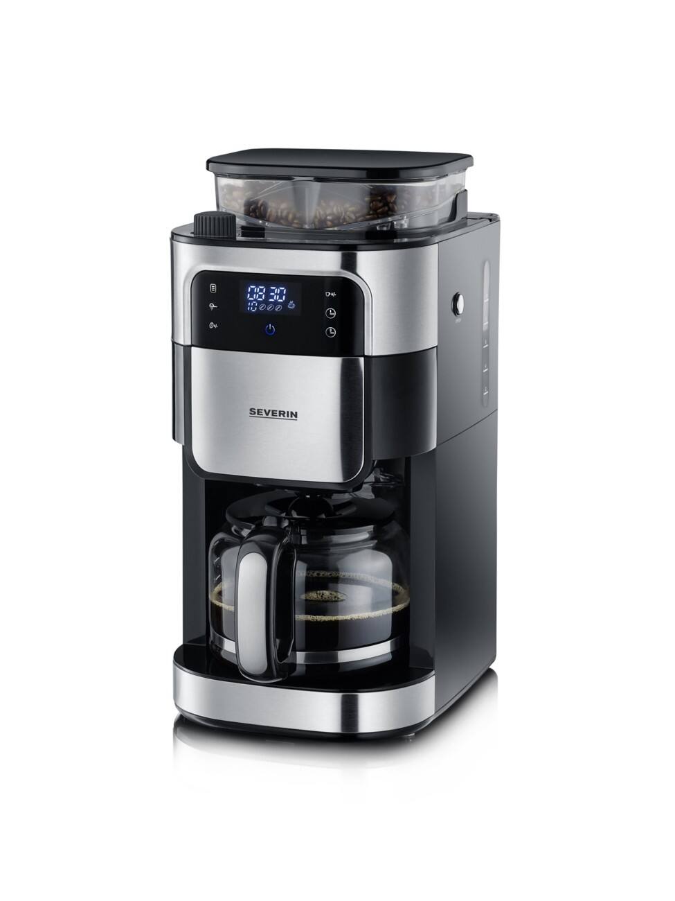Severin Kaffeemaschine  KA 4813 Rostfreier Stahl, Schwarz
