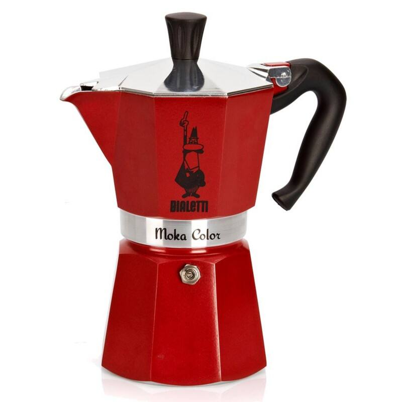 Bialetti Espressomaschine Moka Express 4943 Rot