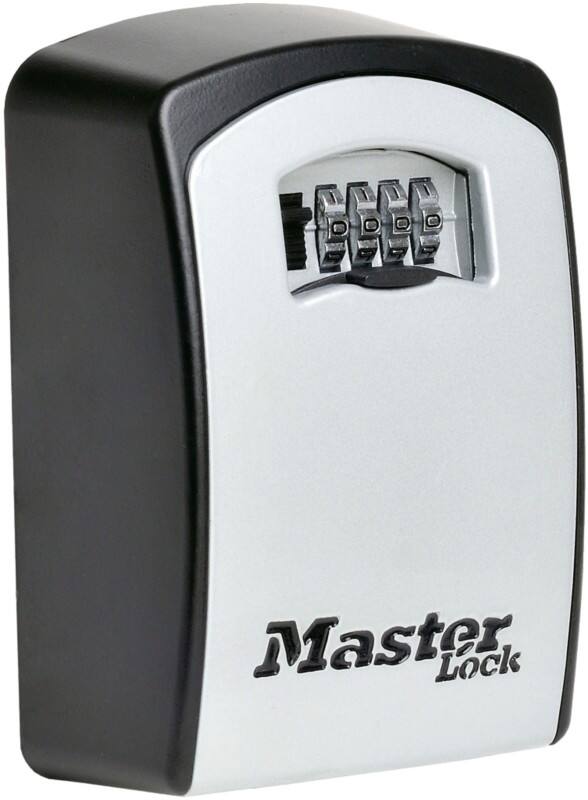 Master Lock Schlüsseltresor 5403EURD Grau, Schwarz 106 x 53 x 146 mm