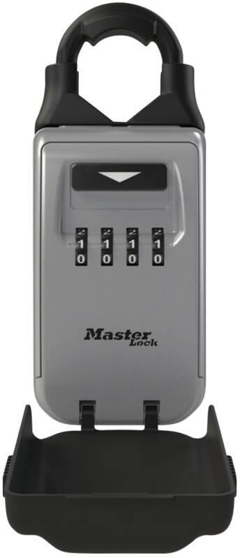 Master lock Schlüsseltresor Kombinationsschloss 5420EURD Grau, Schwarz