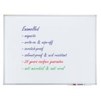 FRANKEN X-tra!Line Whiteboard SC3803 Antimikrobiell Wandmontiert Magnetisch Emaille 120 x 90 cm