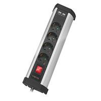 LOGILINK Steckdosenleiste LPS236U 180 mm 3-Fach