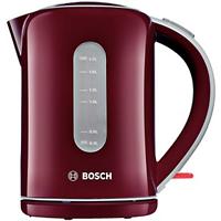 Bosch Wasserkocher 1.7 L Hellgrau, Rot 2200 W TWK7604