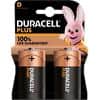Duracell Batterie PLUS D 18000 mAh Alkali 1.5 V 2 2 Stück