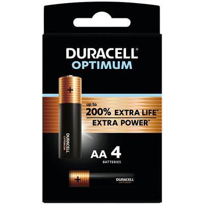 Duracell Batterien Optimum AA 4 1,5 V Stück