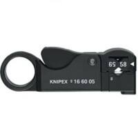 Knipex Abisolierzange 16 60 05 SB Kunststoff Schwarz