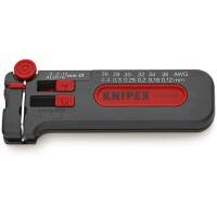 Knipex Abisolierzange 12 80 040 SB Kunststoff Schwarz